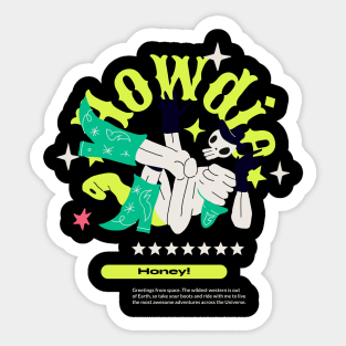 How Die Honey Design Sticker